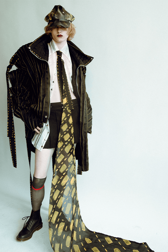 Central Saint Martins Dr Martens Collaboration London uk university 1460 boot footwear graduate collection