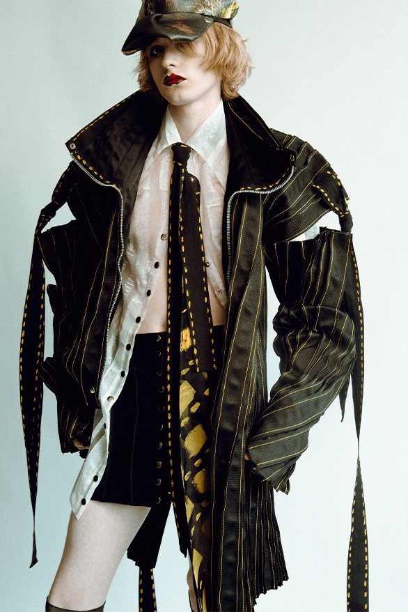 Central Saint Martins Dr Martens Collaboration London uk university 1460 boot footwear graduate collection