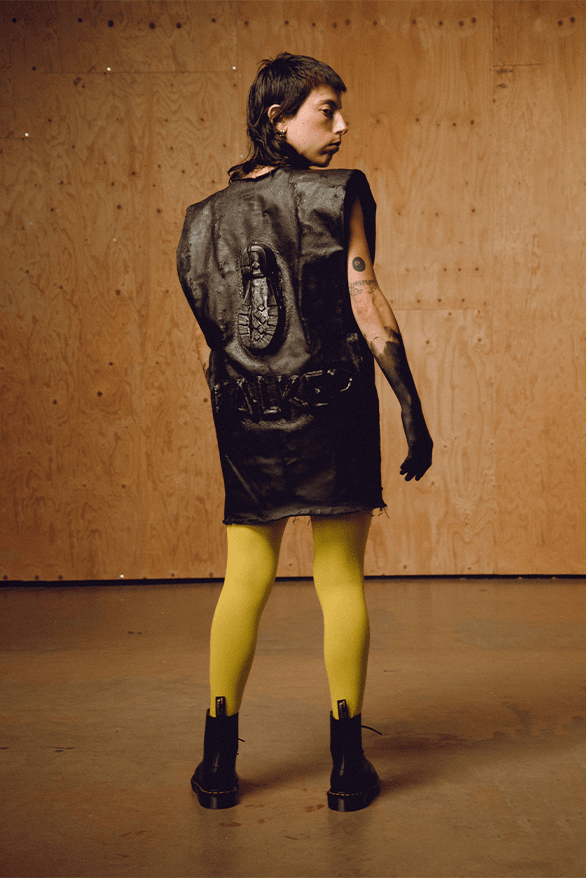 Central Saint Martins Dr Martens Collaboration London uk university 1460 boot footwear graduate collection