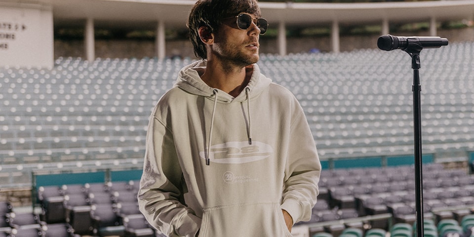 Louis Tomlinson Merch The Away From Home Festival 2023 White Hoodie