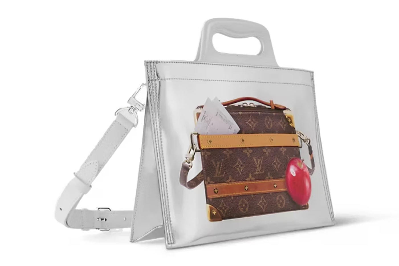 Louis Vuitton's New Freezer Bags Cosplay as Heritage Items Handle Soft Trunk Sac Plat Price Release Info