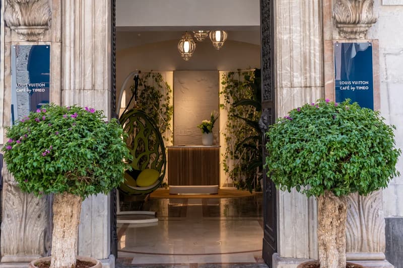 Louis Vuitton Opens First Italian Café in Taormina new boutique store lvmh belmond sicily resort boutique store