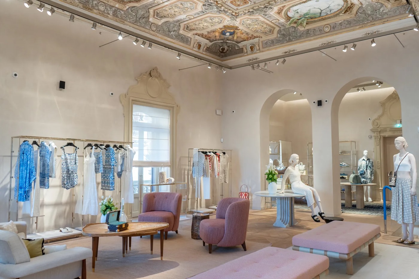 Louis Vuitton Opens First Italian Café in Taormina new boutique store lvmh belmond sicily resort boutique store
