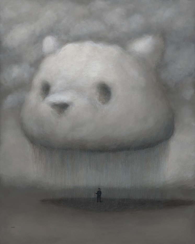 Luke Chueh "Peering Through the Darkness" Corey Helford Gallery Los Angeles