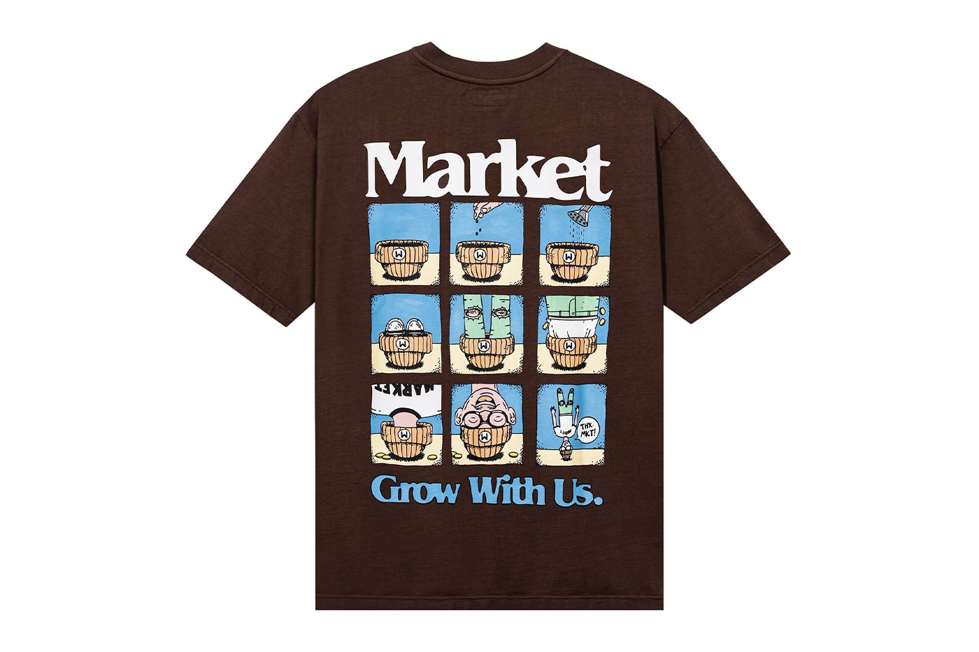 MARKET Brings the Best of Nature to FW23 Collection keep it natural lookbook chinatown market fall winter 2023 hoodies t-shirts denim jeans