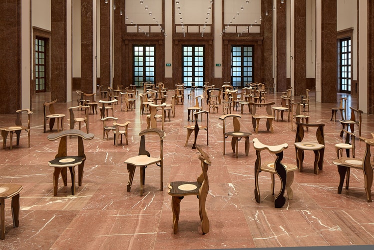 Martino Gamper Fills Munich Museum With Uniquely Crafted Chairs