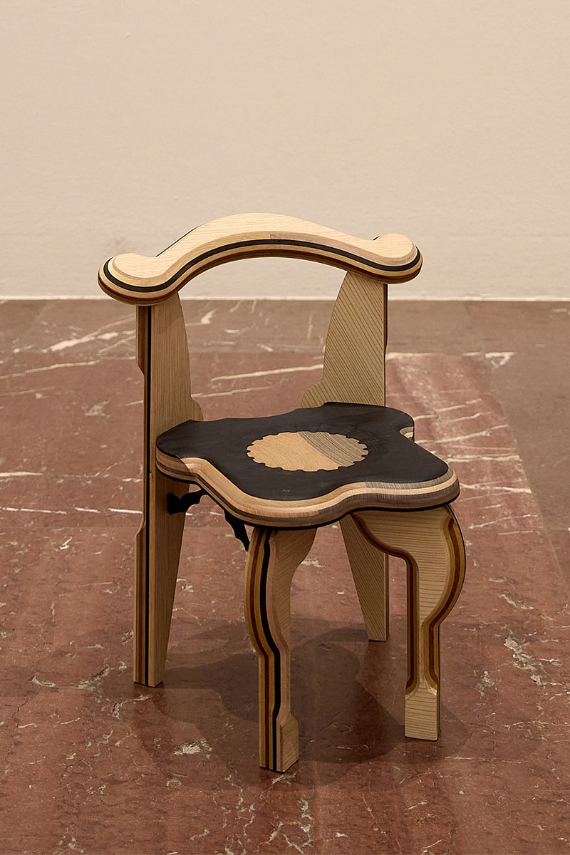 Martino Gamper Fills Munich Museum Uniquely Crafted Chairs