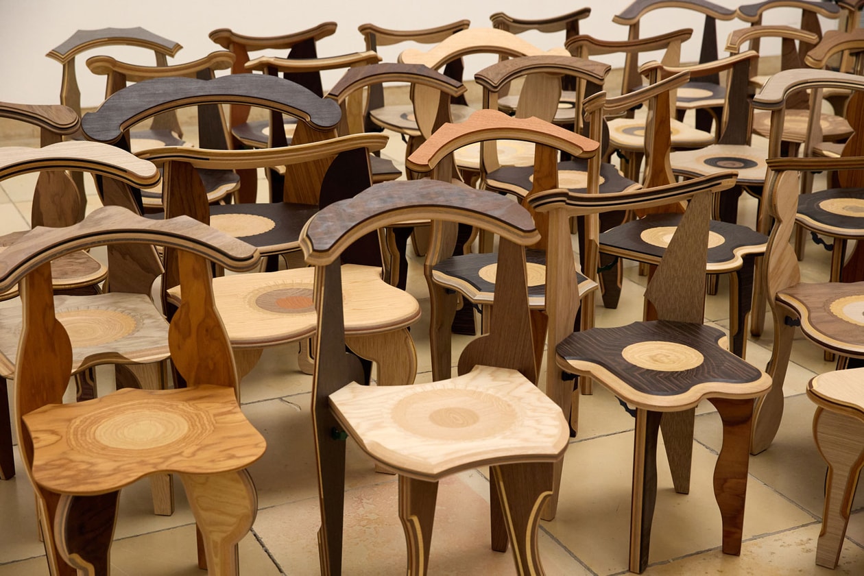 Martino Gamper Fills Munich Museum Uniquely Crafted Chairs