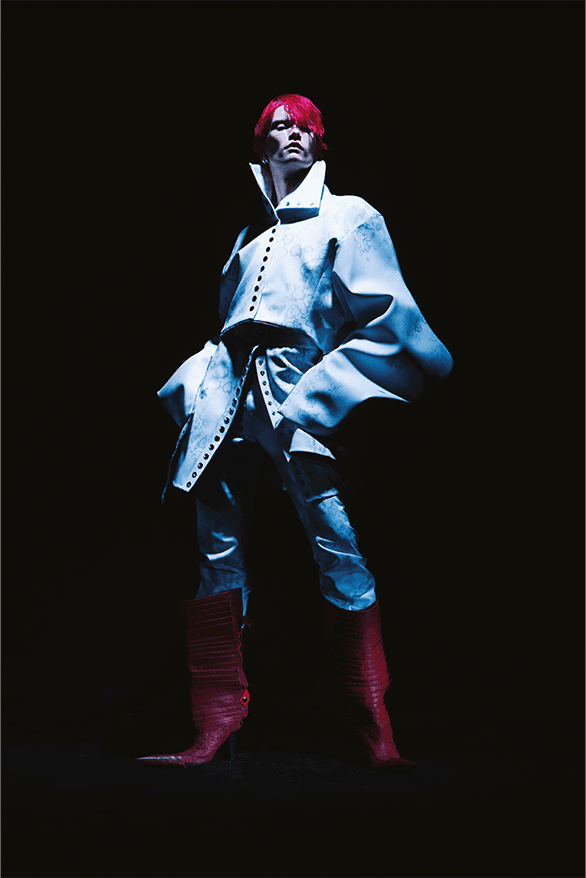 Maximilian Raynor feature interview uk British designer menswear womenswear fashion east Lulu Kennedy central saint martins London college of fashion Fashion District Festival Ellie Goulding Shygirl Rita Ora