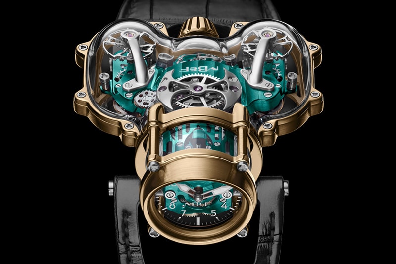 MB&F HM9 Sapphire Vision Editions White Gold Blue Yellow Gold Green Release Info