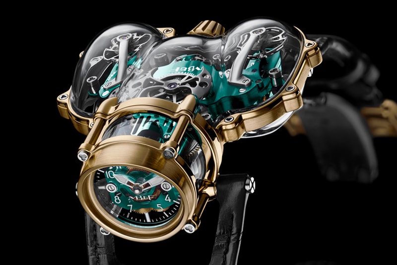 MB&F HM9 Sapphire Vision Editions White Gold Blue Yellow Gold Green Release Info