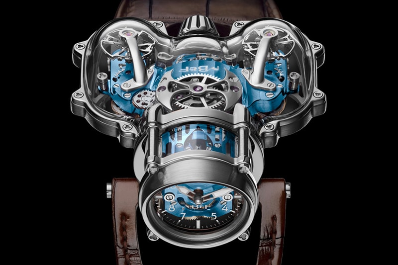 MB&F HM9 Sapphire Vision Editions White Gold Blue Yellow Gold Green Release Info