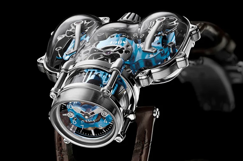 MB&F HM9 Sapphire Vision Editions White Gold Blue Yellow Gold Green Release Info