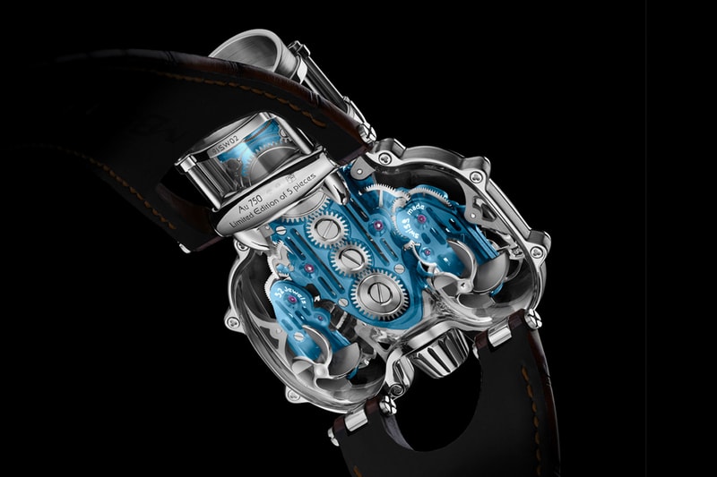 MB&F HM9 Sapphire Vision Editions White Gold Blue Yellow Gold Green Release Info