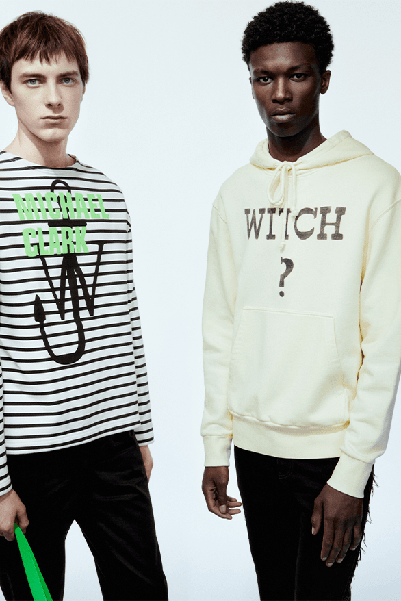 Michael Clark JW Anderson Collaboration fall winter 2023 London fashion week Jonathan Anderson menswear womenswear