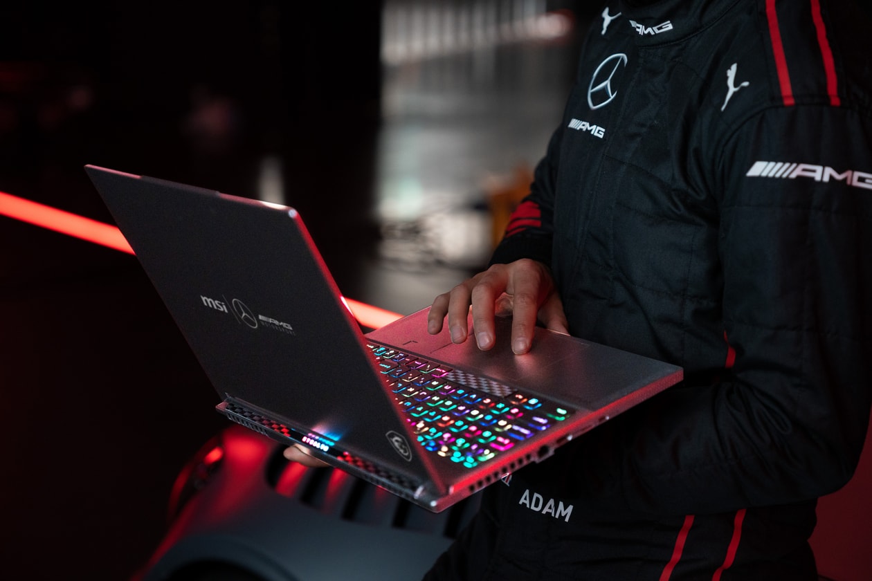 MSI Stealth 16 Mercedes-AMG Motorsport Gaming Laptop racing F1 racecars collaboration luxury performance technology 