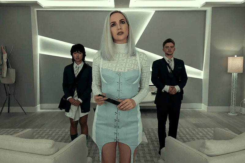 Netflix Fall of the House of Usher First Look images horror miniseries Edgar Allan Poe Mike Flanagan Sauriyan Sapkota Rahul Kohli Samantha Sloyan Mark Hamill