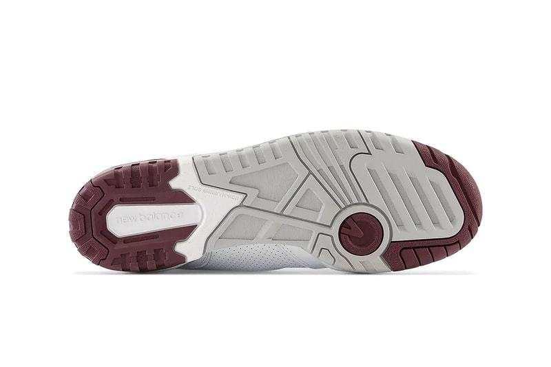 New Balance 650 Surfaces in "Burgundy" BB650RCH White/Burgundy/Raincloud nb high tops basketball shoes