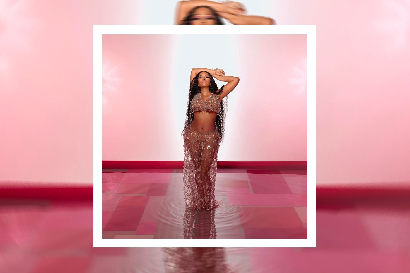 Nicki Minaj Surprise Releases New Single "Last Time I Saw You" tiktok queen of rap rapper hip hop barbie summer vibes 