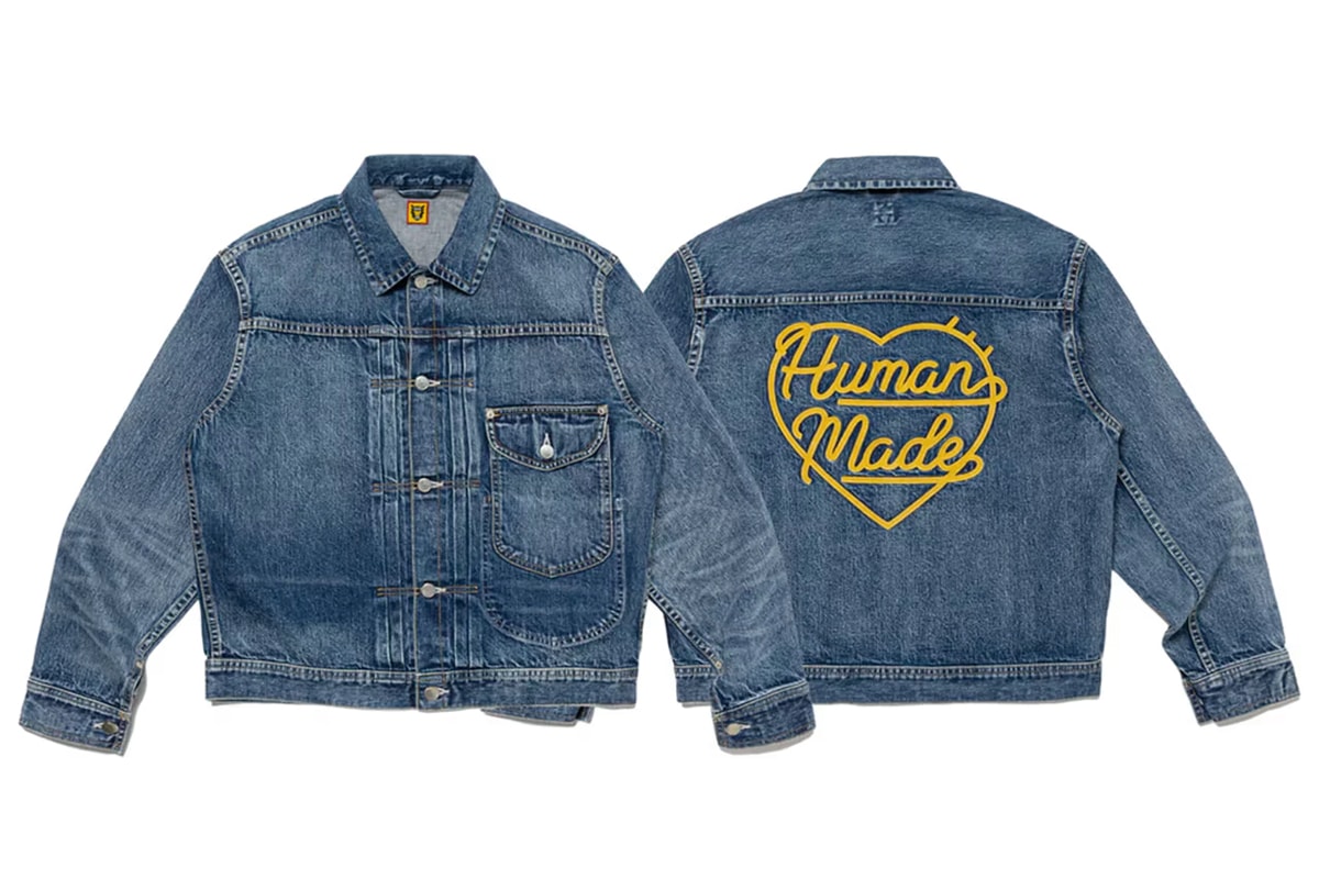 Human Made Drops Latest "STORM COWBOY DENIM" Series The Beatles TYPE 1939, TYPE 1954, and TYPE 1968 TYPE 1949 denim jackets jeans sweatshirts the future is in the past