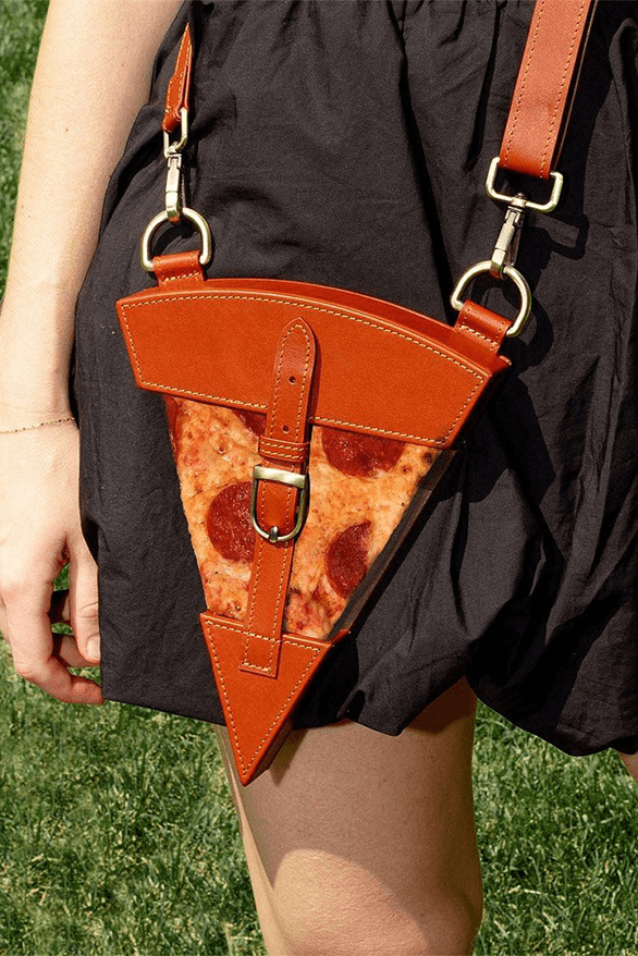 Nik Bentel New York City Picnic Series big apple artist meal hotdog Coca Cola pizza bag holder