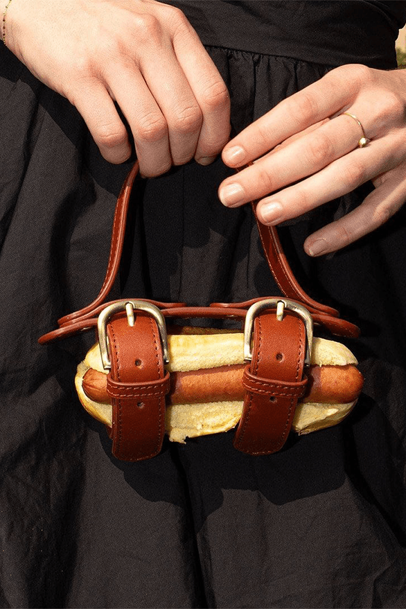 Nik Bentel New York City Picnic Series big apple artist meal hotdog Coca Cola pizza bag holder