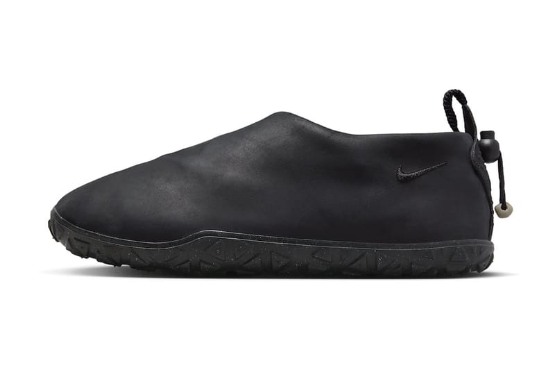 Nike ACG Air Moc Receives a "Black Leather" Treatment