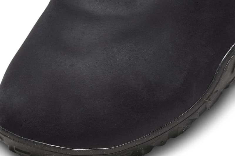 Nike ACG Air Moc Receives a "Black Leather" Treatment FV4569-001 Black/Black-Black-Black-Summit White