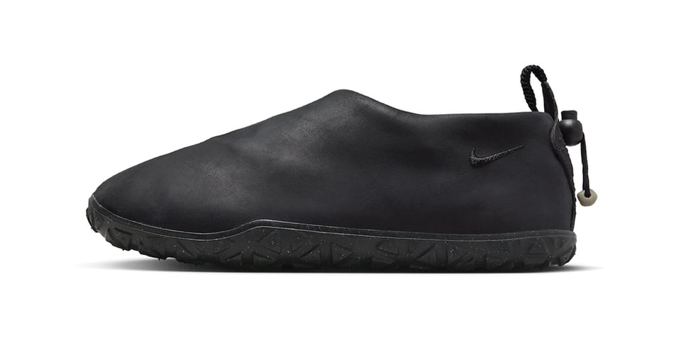 Nike ACG Air Moc Receives a "Black Leather" Treatment