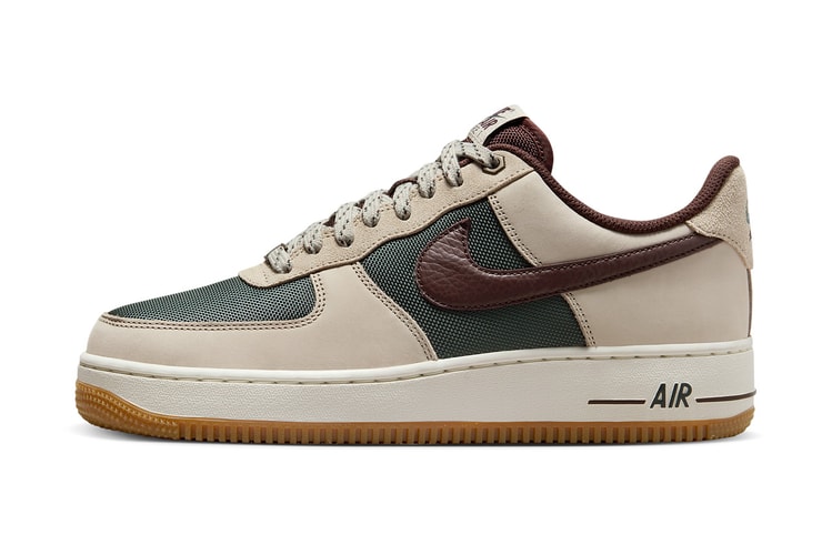 Earthy Tones Cover This Nike Air Force 1 Low