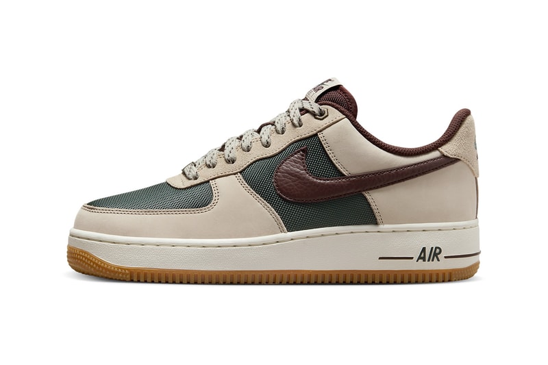 Nike Air Force 1 Low Moving Company Tan Shoes 