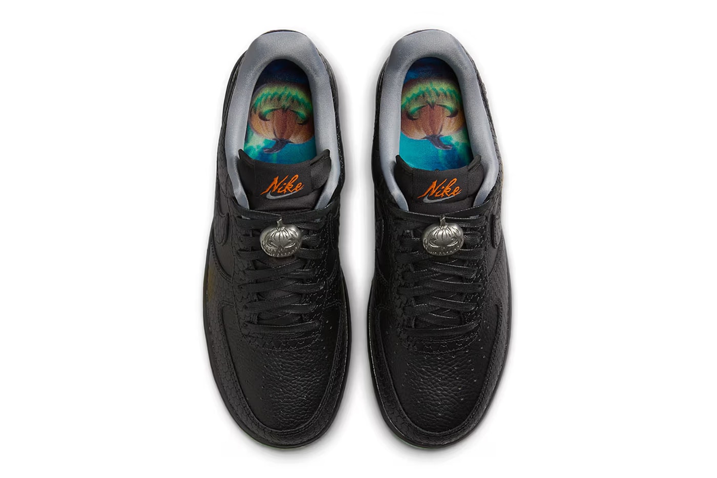 Nike Air Force 1 Low Halloween Mens Lifestyle Shoes Black Green FQ8822-084  – Shoe Palace