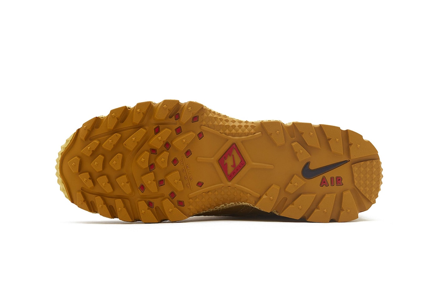 Nike Air Humara Surfaces in "Buff Gold" FJ7098-701 Buff Gold/Buff Gold-Bronzine hiking technical shoe trail