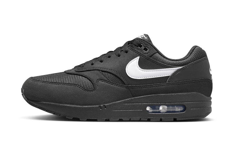 Nike Gives the Air Max 1 a Sleek Black and White Makeover