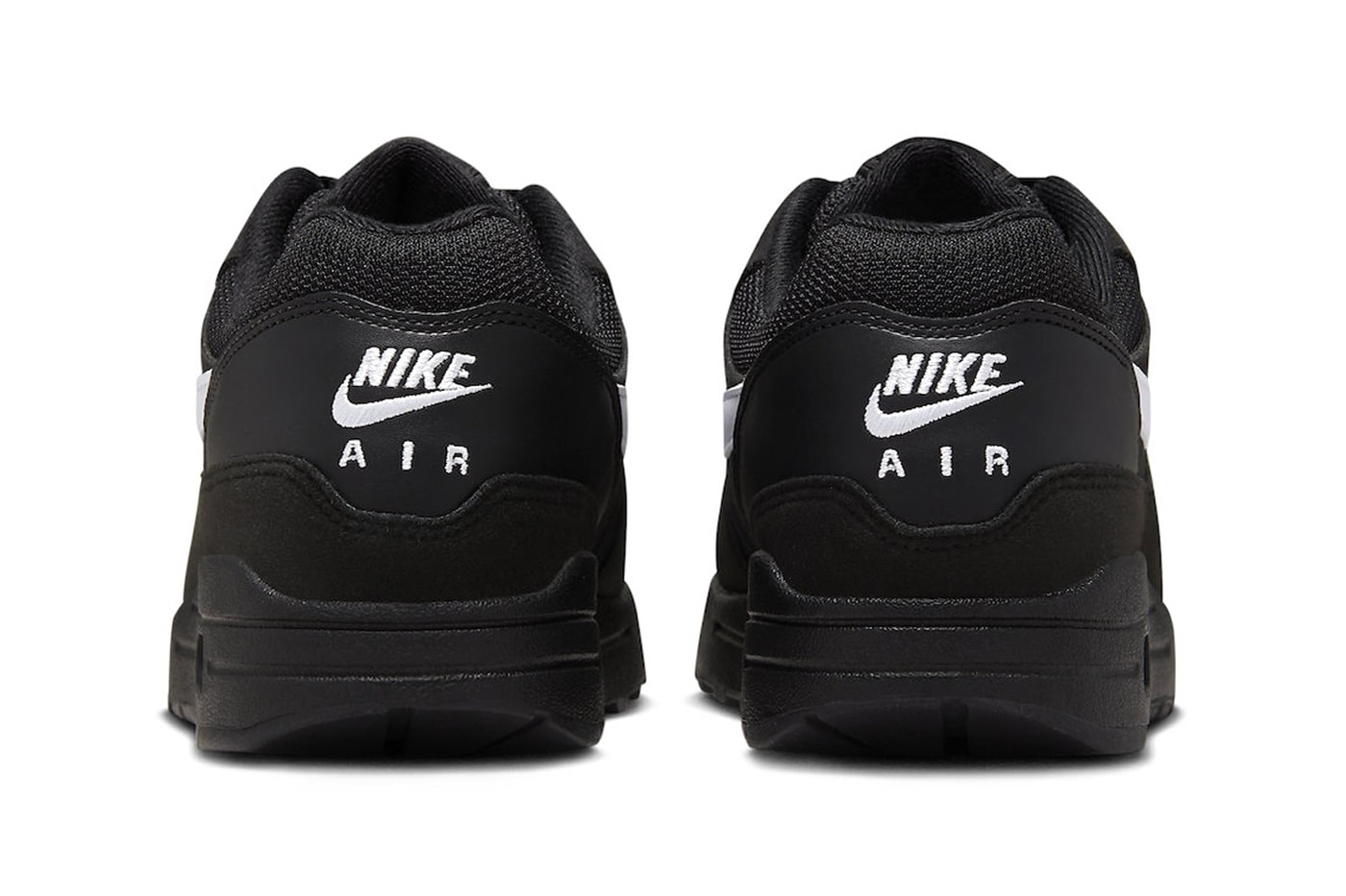 Nike Air Max 1 - Black/White-Dark Grey •
