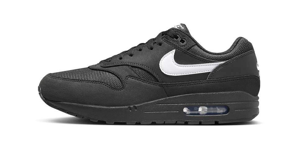 Nike Gives the Air Max 1 a Sleek Black and White Makeover