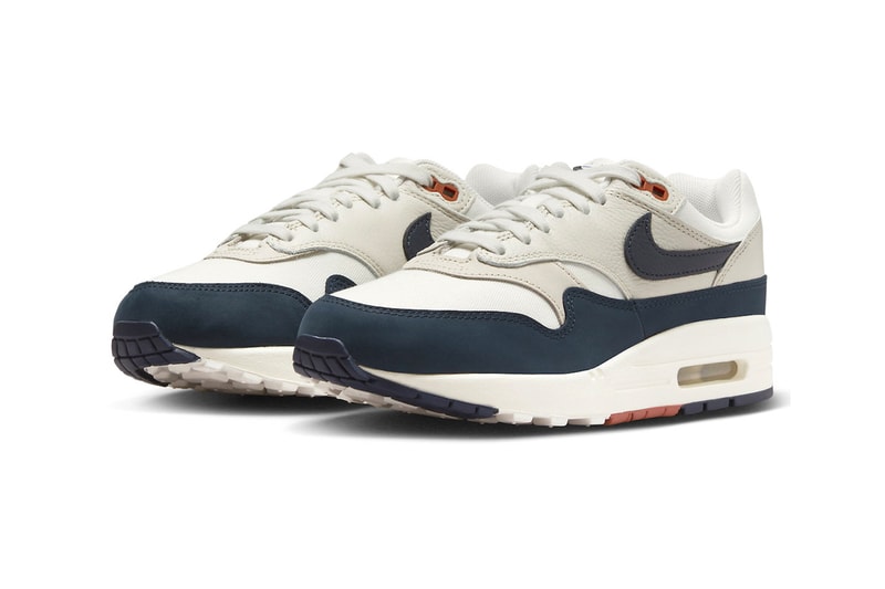 Official Look at the Nike Air Max 1 "Light Orewood Brown/Obsidian" FD2370-110  womens Light Orewood Brown/Sail-Obsidian-Rugged Orange-Black-Light Ultramarine classic fall 2023 shoe