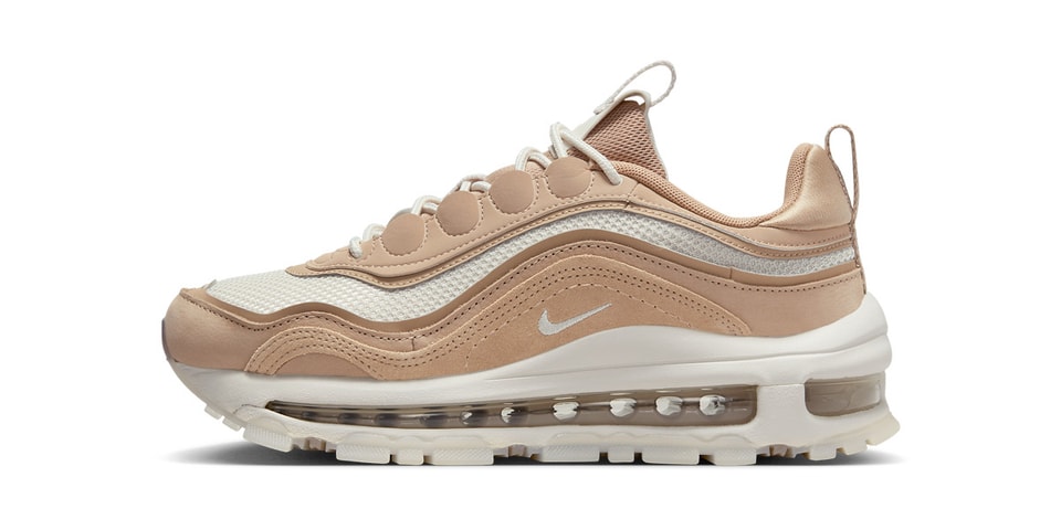 Beige and White Collide on the Nike Air Max 97 Futura