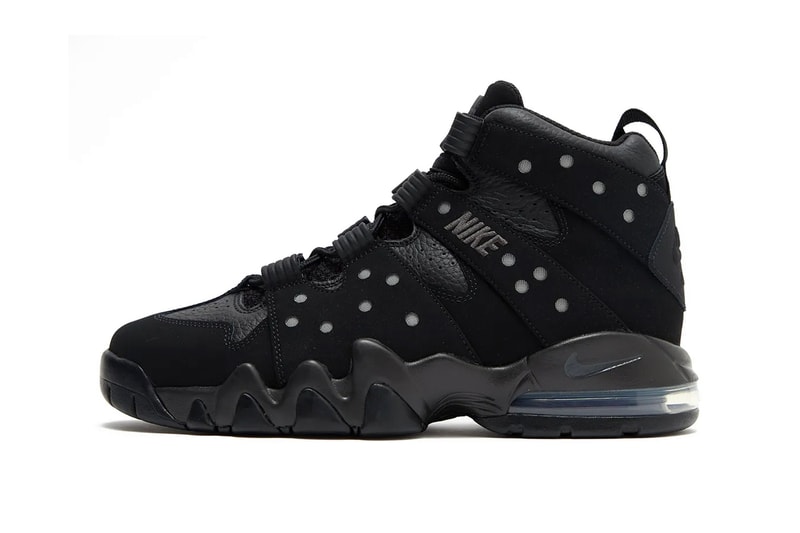 Take a First Look at the Nike Air Max CB 94 "Black/Dark Charcoal" charles barkely
