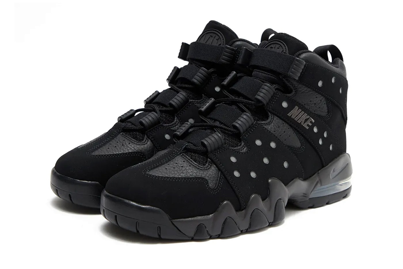 Take a First Look at the Nike Air Max CB 94 "Black/Dark Charcoal" charles barkely 
