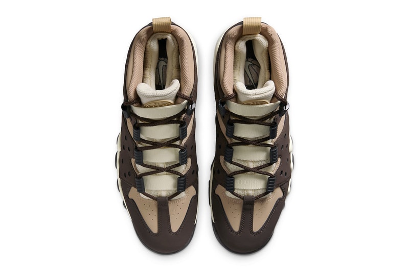 Official Look at the Nike Air Max2 CB 94 "Baroque Brown" releasing just in time for the fall Hemp/Baroque Brown-Sesame-Coconut Milk-Mystic Red october 2023 charles barkley basketball shoe high top retro