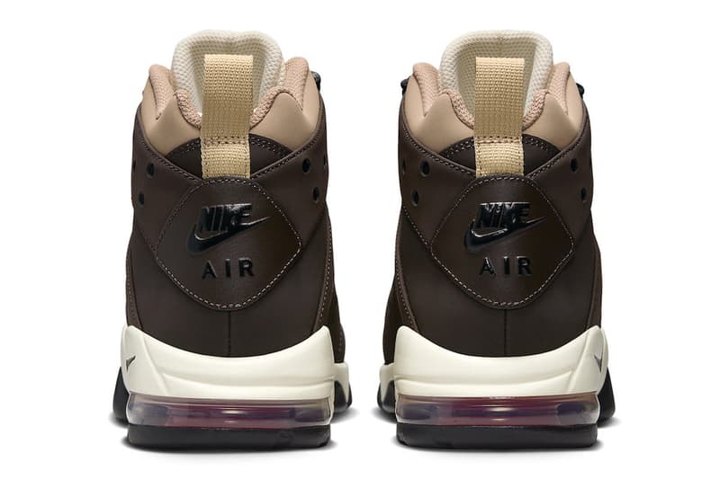 Official Look at the Nike Air Max2 CB 94 "Baroque Brown" releasing just in time for the fall Hemp/Baroque Brown-Sesame-Coconut Milk-Mystic Red october 2023 charles barkley basketball shoe high top retro