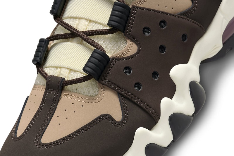 Official Look at the Nike Air Max2 CB 94 "Baroque Brown" releasing just in time for the fall Hemp/Baroque Brown-Sesame-Coconut Milk-Mystic Red october 2023 charles barkley basketball shoe high top retro