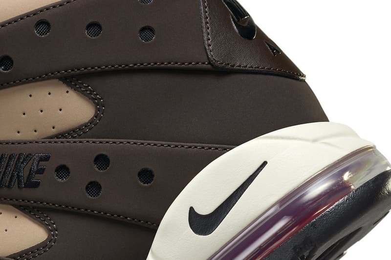 Official Look at the Nike Air Max2 CB 94 "Baroque Brown" releasing just in time for the fall Hemp/Baroque Brown-Sesame-Coconut Milk-Mystic Red october 2023 charles barkley basketball shoe high top retro