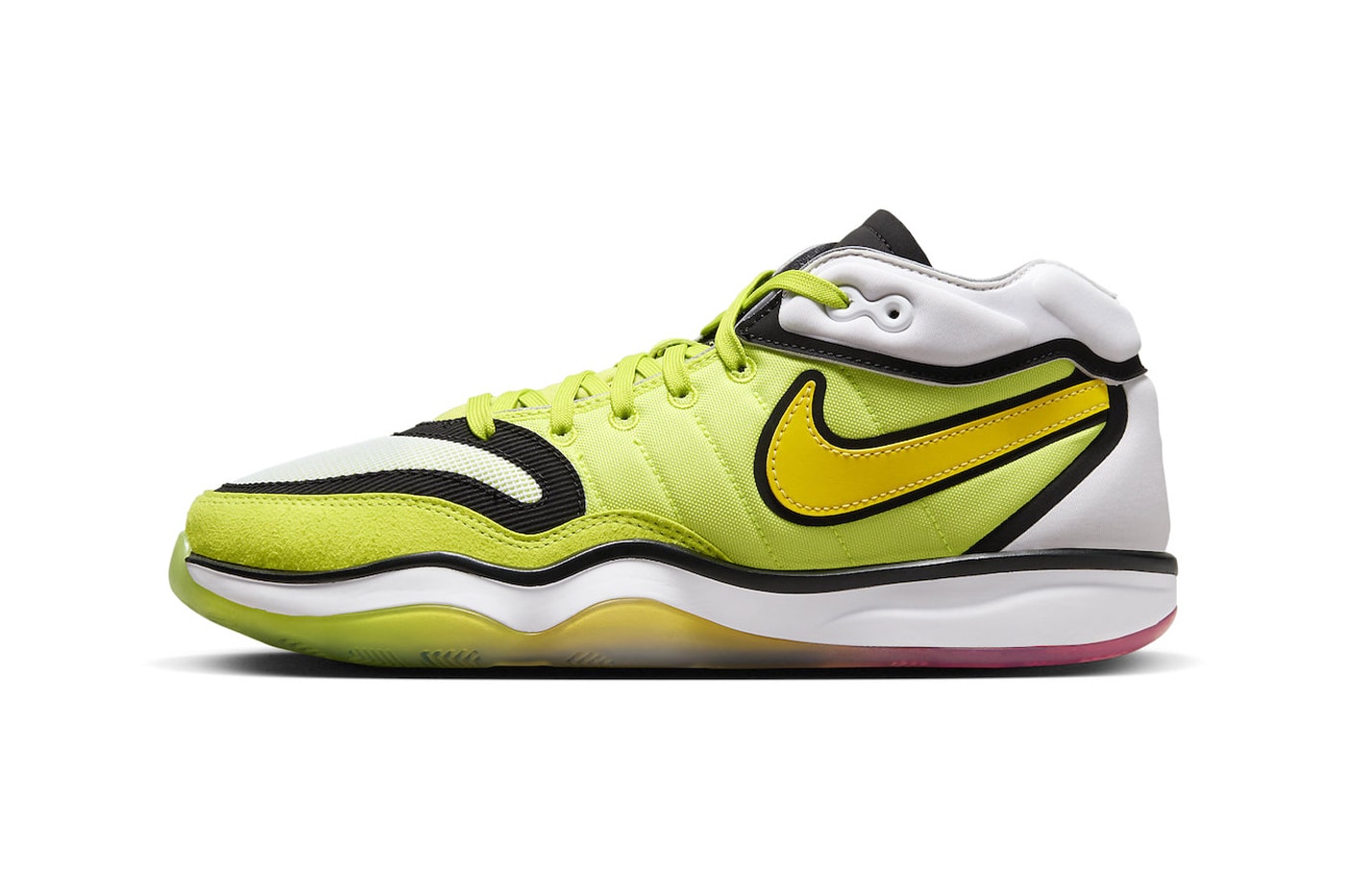 Official Look Nike Air Zoom Hustle 2 "Talaria" DJ9404-300 Cyber/Vivid Sulfur-White-Siren Red-Black fall 2023 gt run collection