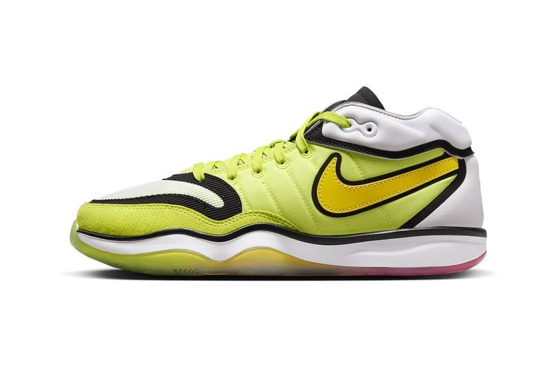 Official Look Nike Air Zoom Hustle 2 "Talaria" DJ9404-300 Cyber/Vivid Sulfur-White-Siren Red-Black fall 2023 gt run collection