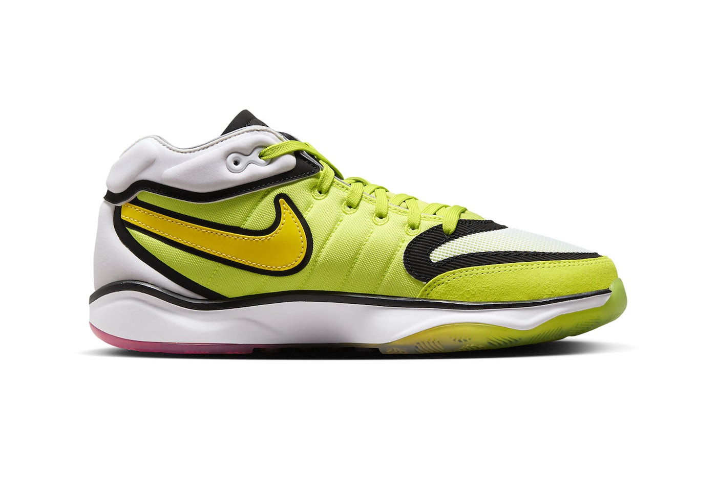 Official Look Nike Air Zoom Hustle 2 "Talaria" DJ9404-300 Cyber/Vivid Sulfur-White-Siren Red-Black fall 2023 gt run collection
