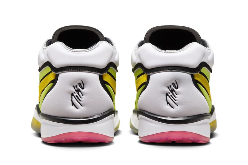 Official Look Nike Air Zoom Hustle 2 "Talaria" DJ9404-300 Cyber/Vivid Sulfur-White-Siren Red-Black fall 2023 gt run collection