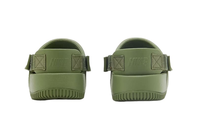 Nike Calm Mule Olive Black Grey Release Info