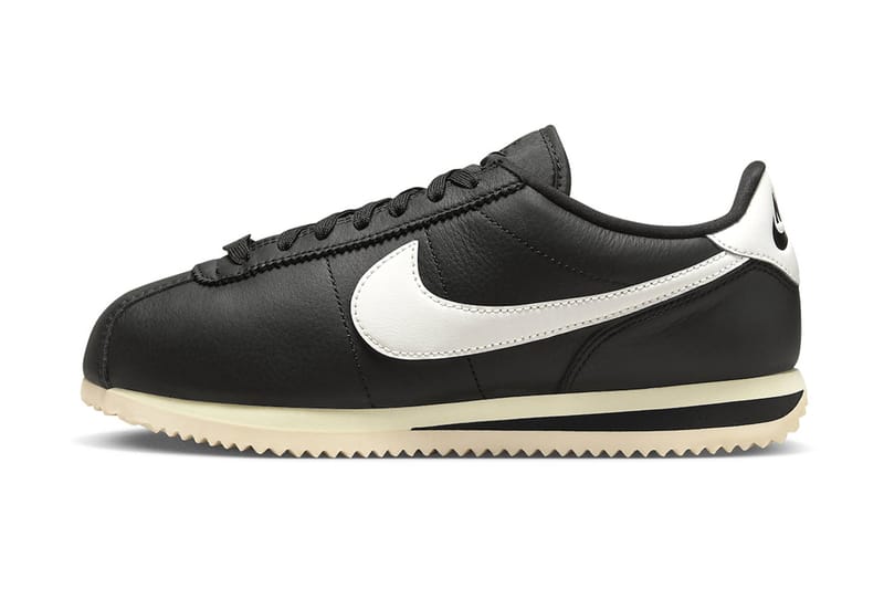 The Nike Cortez Gets the Aged Treatment in "Black/Sail"